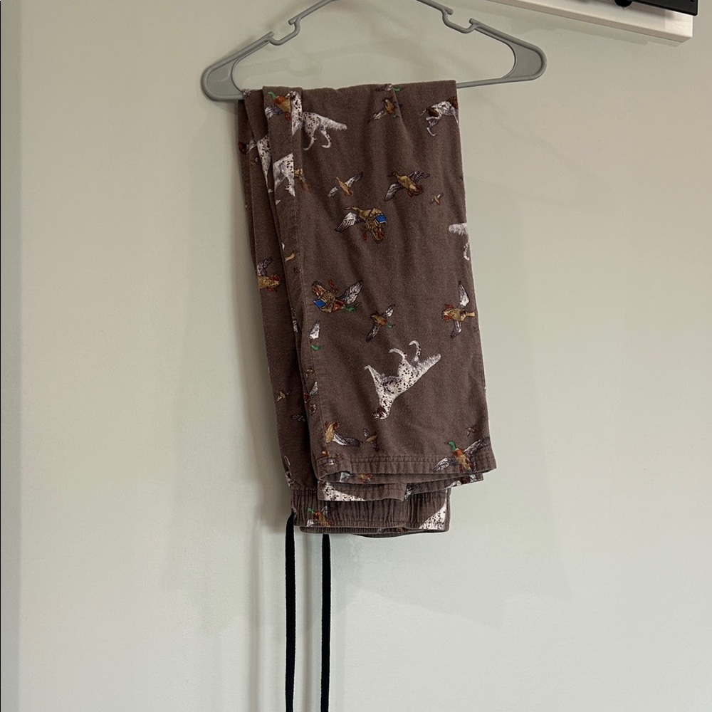 Blue Mountain Dog & Duck Print Lounge Pants